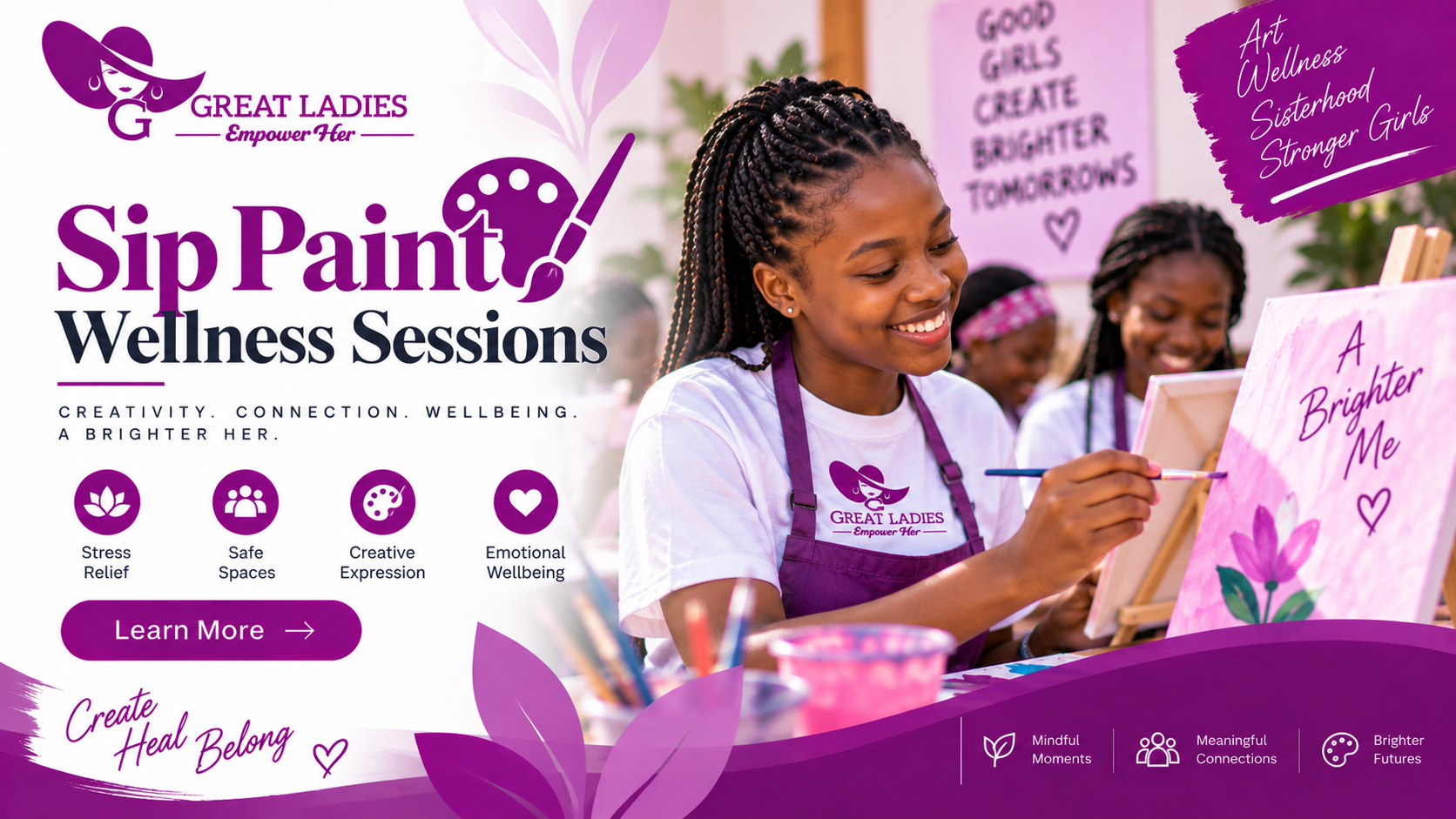 Sip & Paint Wellness Sessions